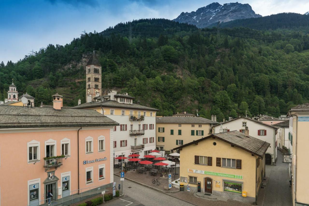 Poschiavo Suisse Hotel & Traditional Fondue Stube Eksteriør billede
